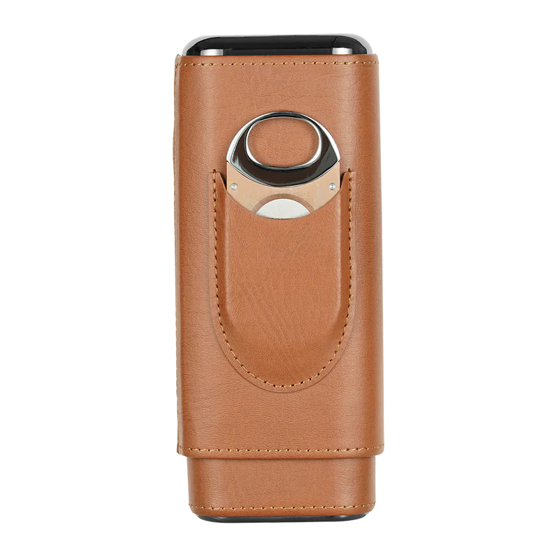 Portable Cedar Wood Cigar Moisturizing Case (3-Pack)