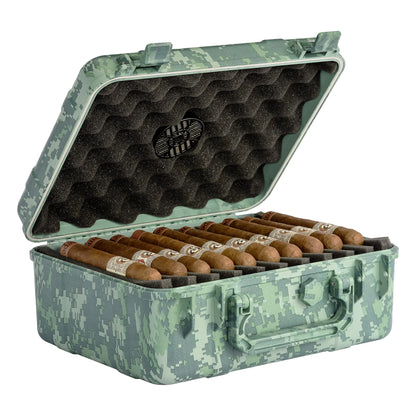Cigar Caddy Camo Travel Humidor