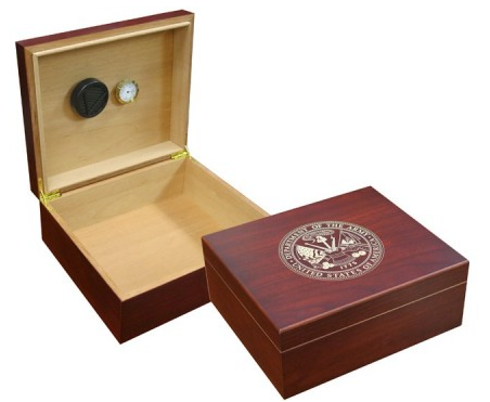 Army Cigar Humidor (Cherry)