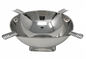Quadrangle Ashtray (Stainless Steel)