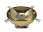 Quadrangle Ashtray (Gold
