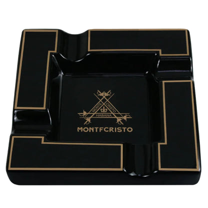 Large Personalized Ceramic Cigar Ashtray with Slots