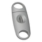 Xikar VX V-Cut V Cutter Cigar Cutter Up to 64 Ring Gauge Razor-Sharp Blade Provides A Clean Cut Every Time Concave Design for Cigar Rest Silver